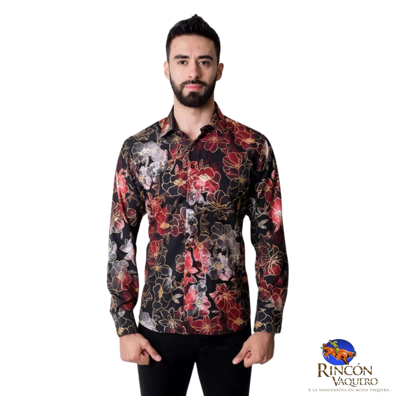 Camisa estampada Vassari para caballero