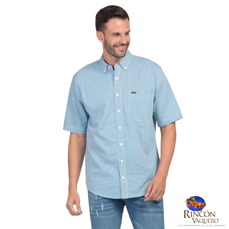 Camisa manga corta para caballero