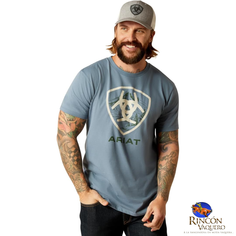 Playera Ariat para caballero