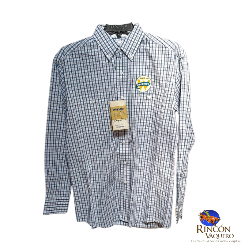 Camisa Vaquera Wrangler caballero 20 Extreme Slim Manga Larga 951