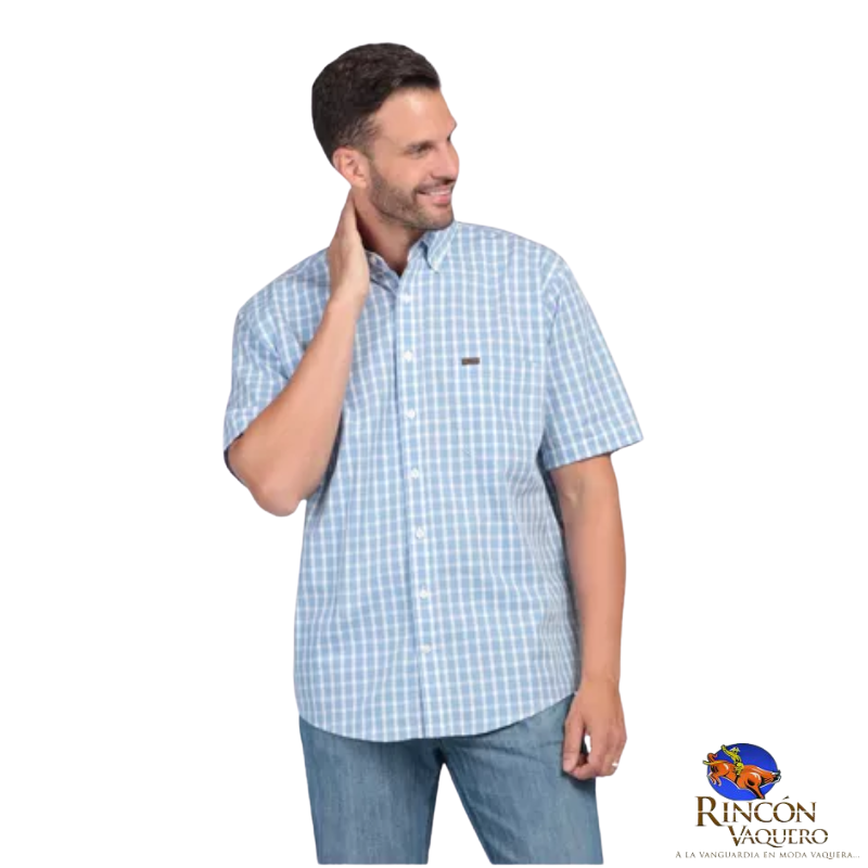 Camisa manga corta para caballero