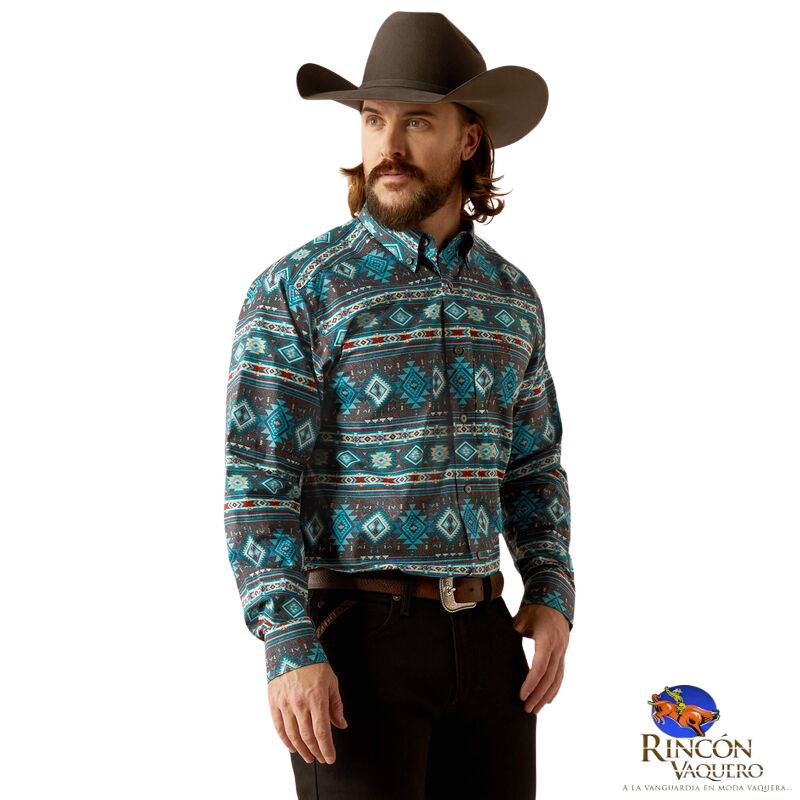 Camisa para caballero prestcot teal