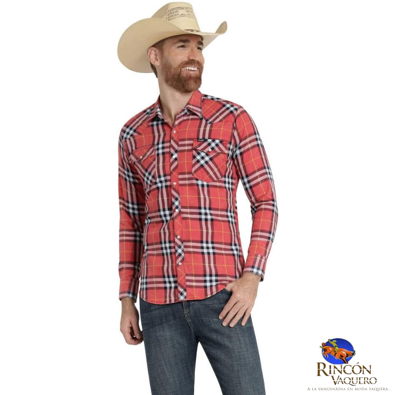 Camisa vaquera Wrangler caballero Slim-fit 444