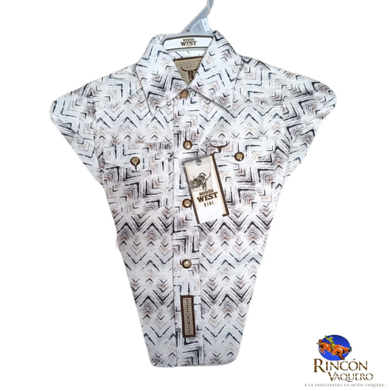 Camisa vaquera Rodeo West para niño
