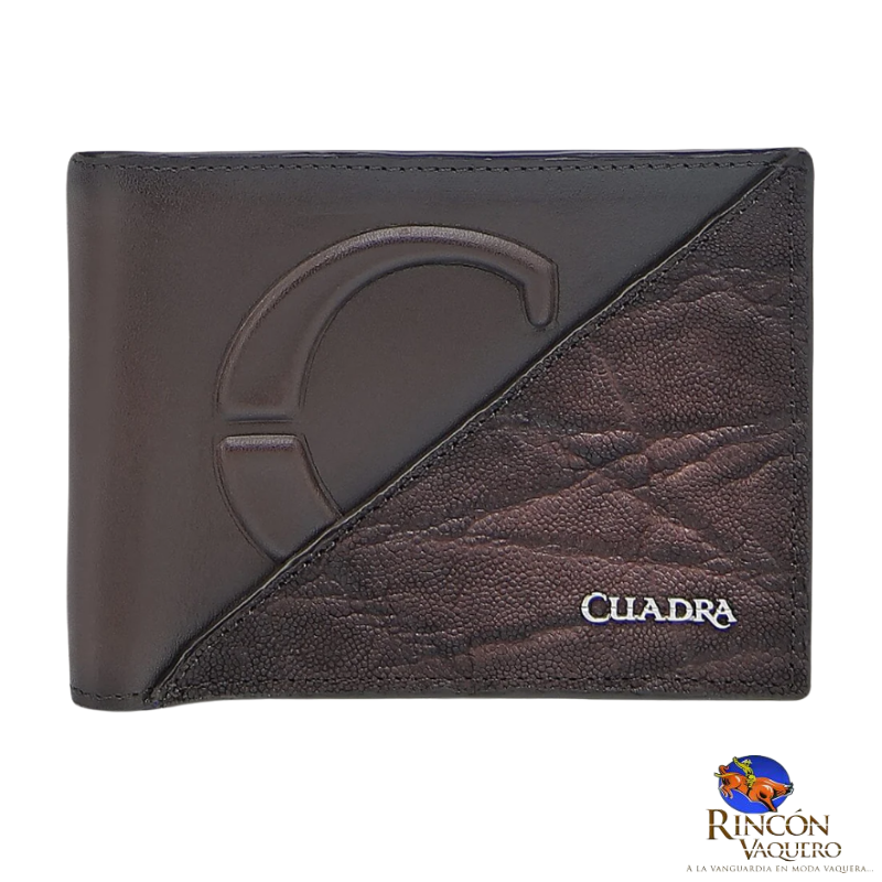 Billetera Cuadra Elefante para caballero