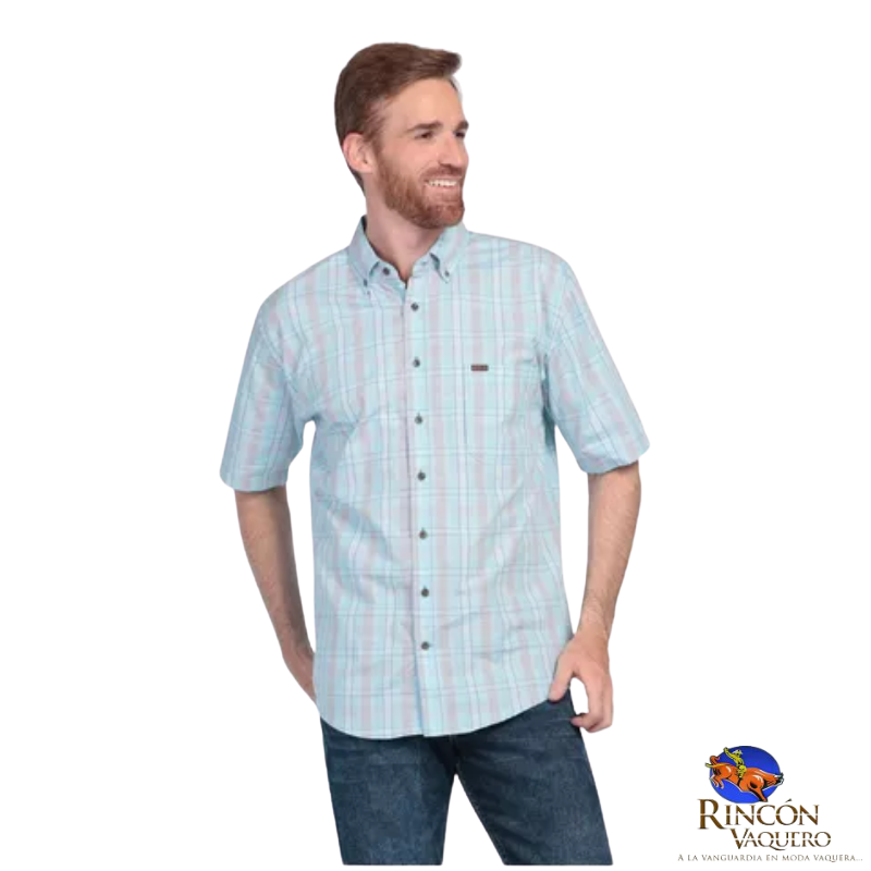 Camisa manga corta para caballero