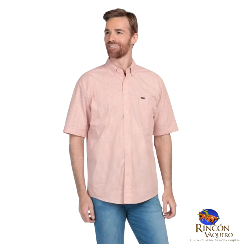 Camisa manga corta para caballero