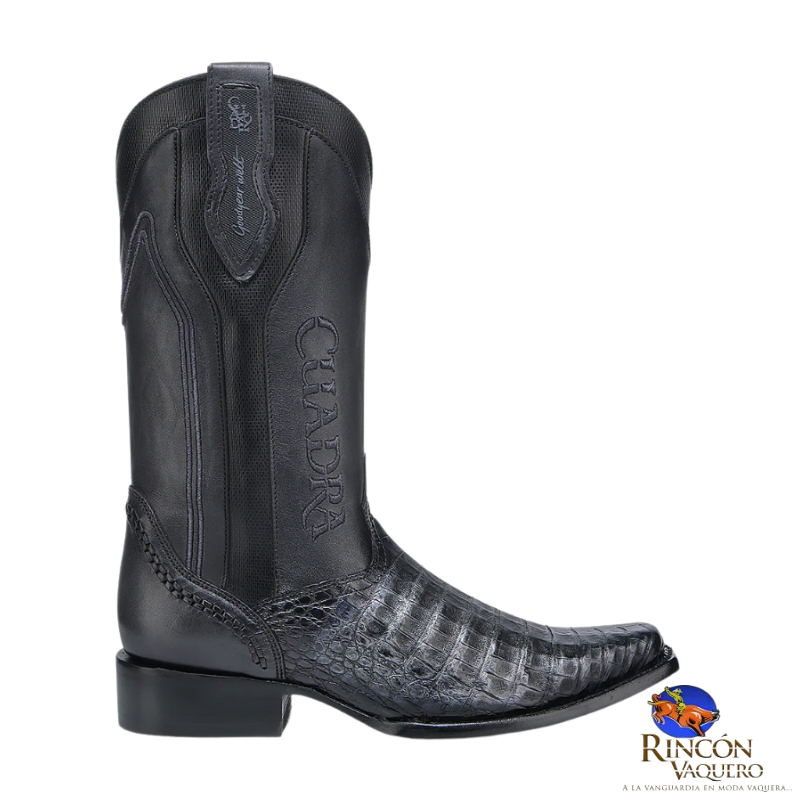 Bota tradicional en piel genuina de fuscus para caballero