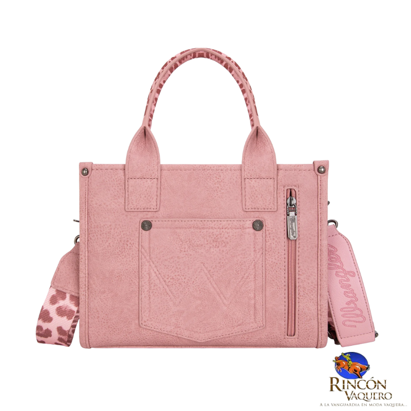 Bolsa Wrangler Animal Print Rosa