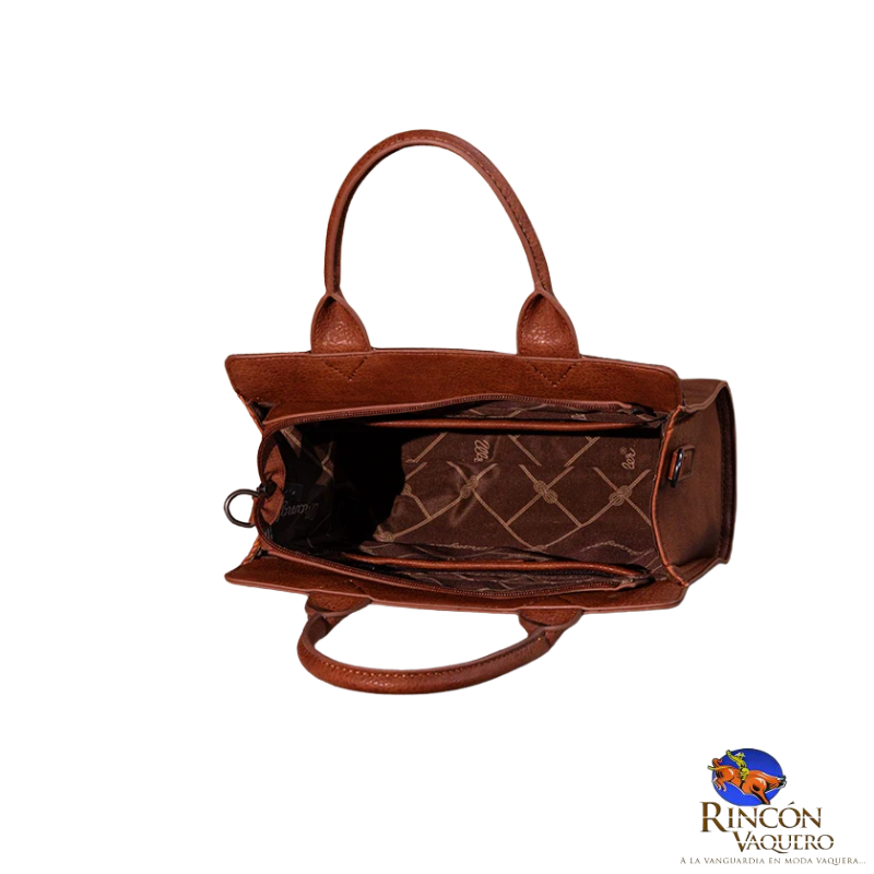 Bolsa Wrangler Bordado Jessie Café