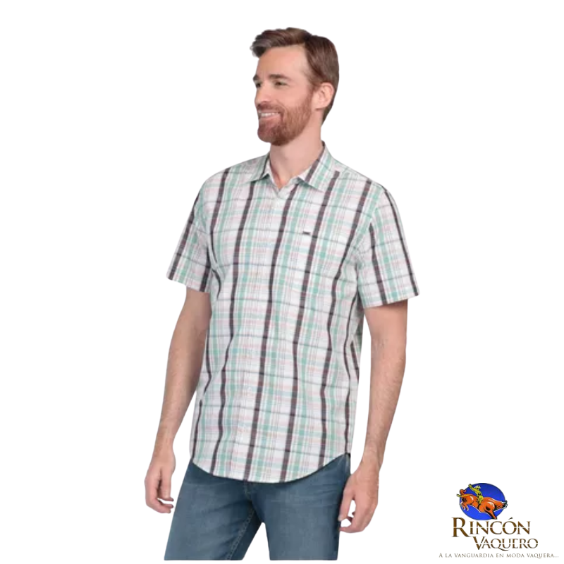 Camisa manga corta para caballero