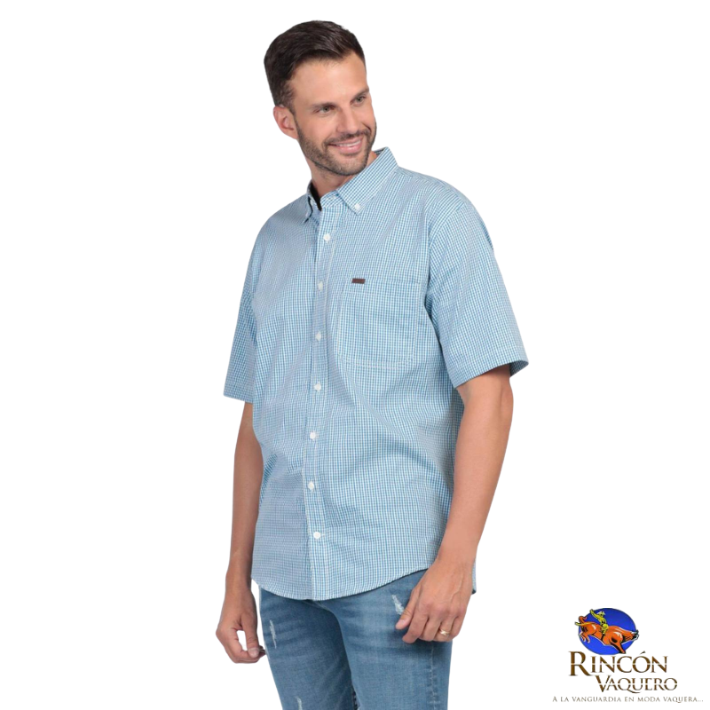 Camisa manga corta para caballero