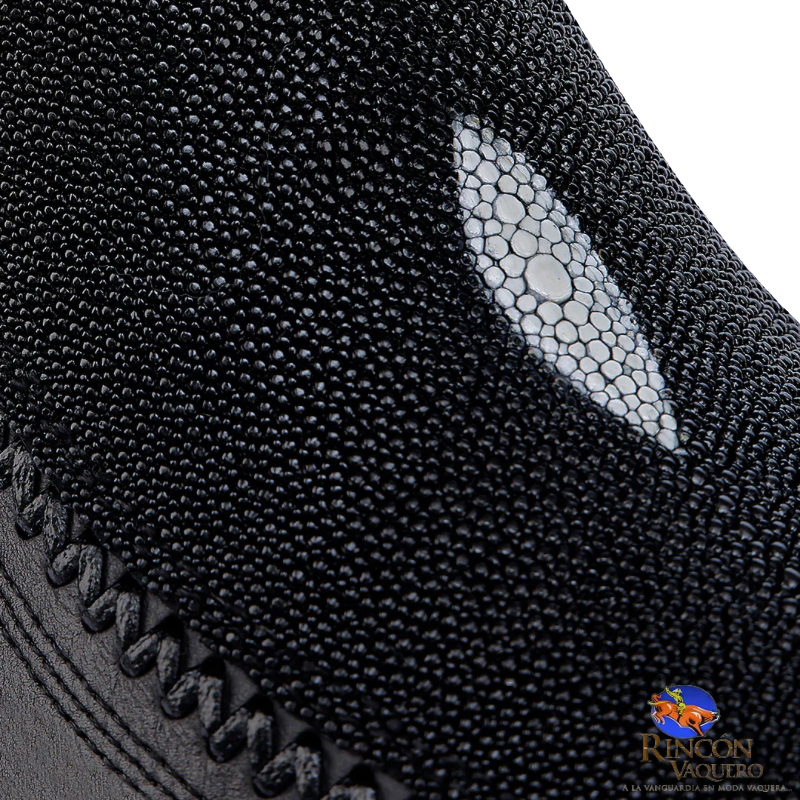 Bota casual en piel genuina de mantarraya para caballero