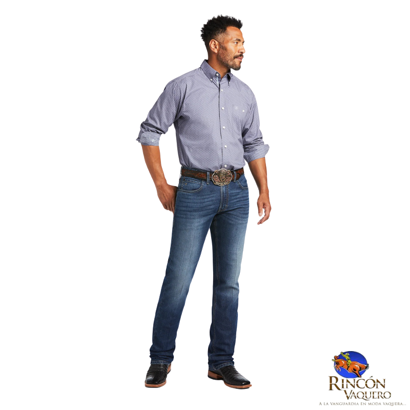Camisa estilo western para caballero