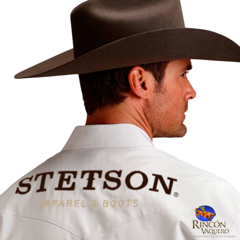 Camisa Stetson Western para caballero