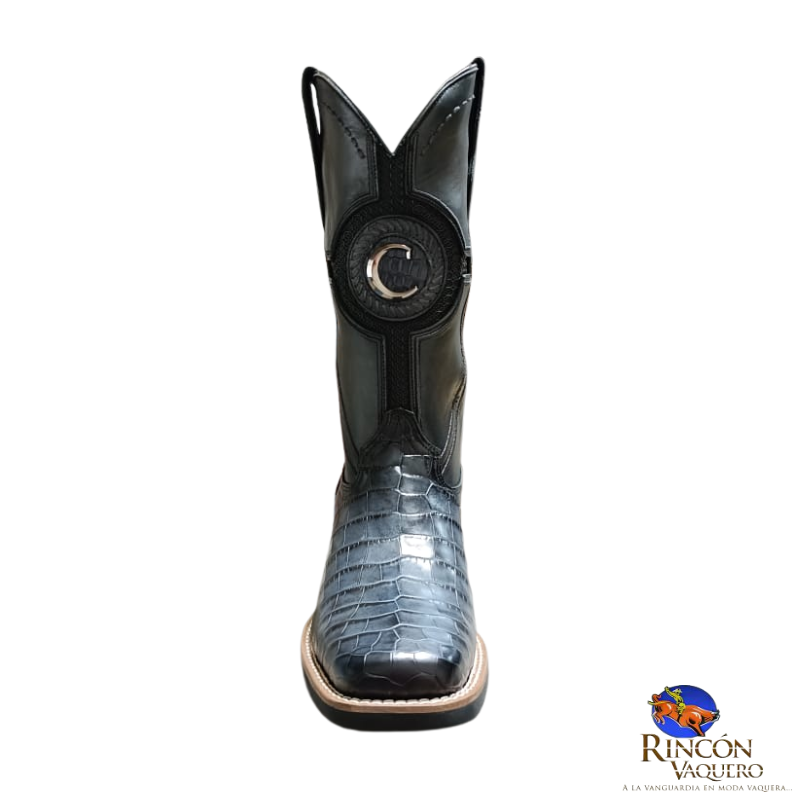 Bota para caballero en piel genuina de Aligator