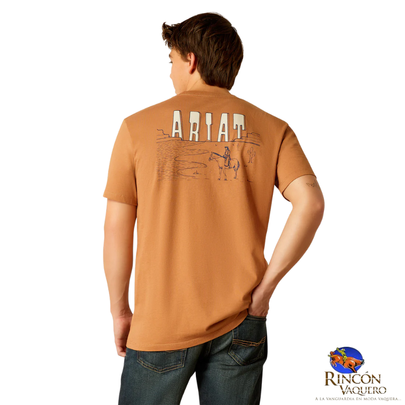 Playera Ariat para caballero