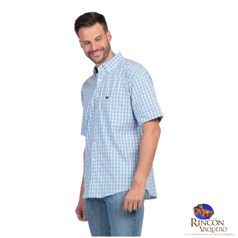 Camisa manga corta para caballero