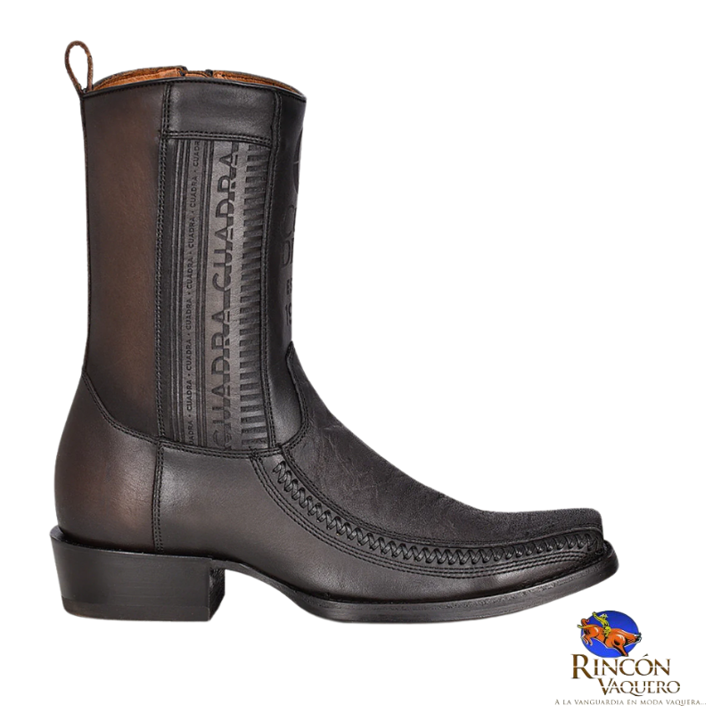 Bota casual en piel genuina de elefante para caballero