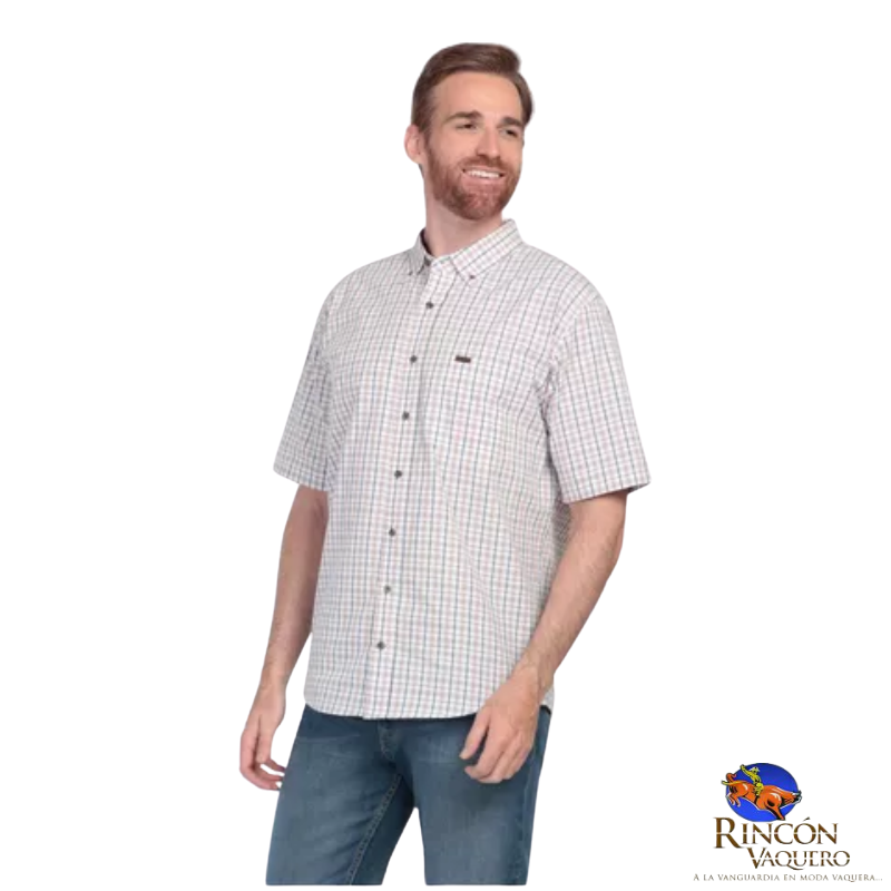 Camisa manga corta para caballero