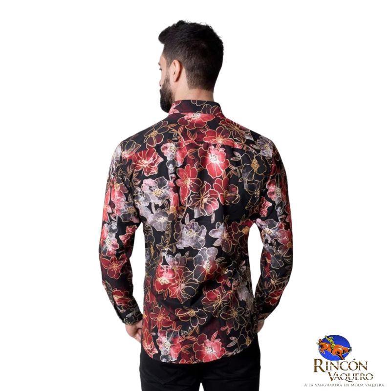 Camisa estampada Vassari para caballero
