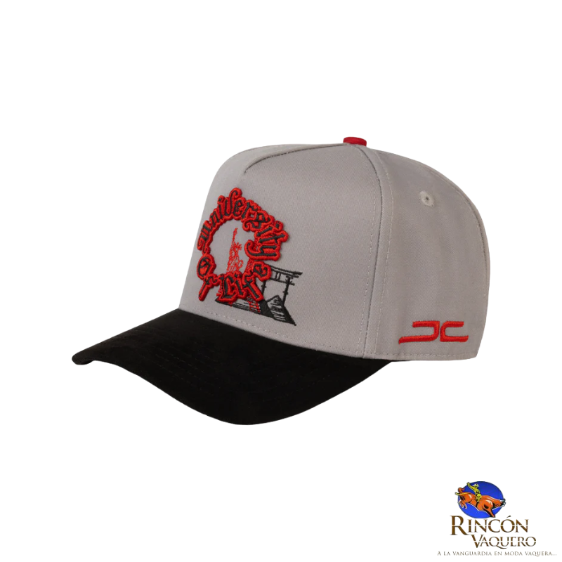 Gorra JC Hats University of life Gray Curve