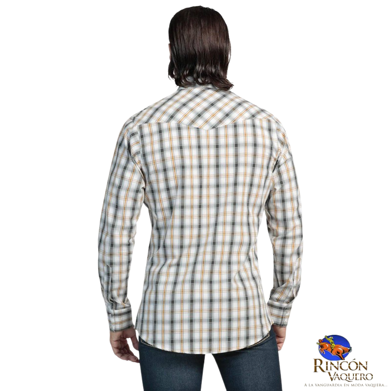 Camisa Vaquera Wrangler caballero 20 Extreme Slim Manga Larga 897