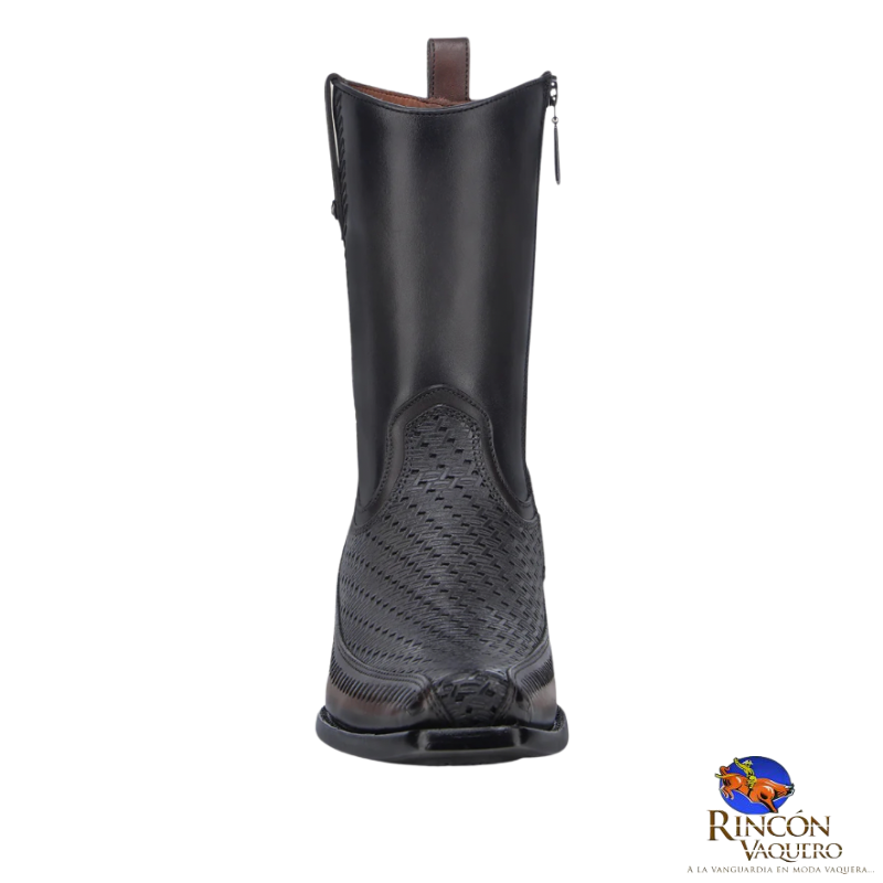 Bota casual en piel genuina para caballero