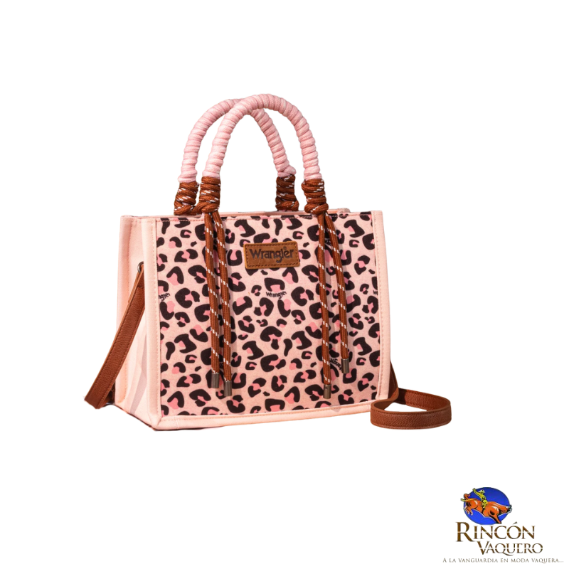 Bolsa Wrangler Leopardo Rosa