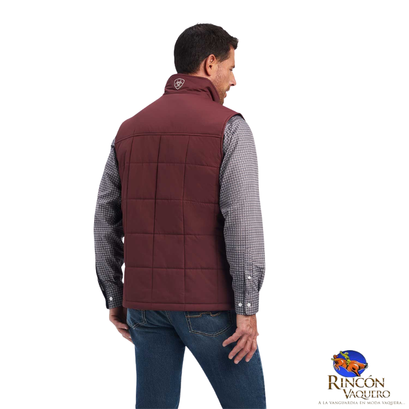 Chaleco Ariat Crius Insulated Guinda