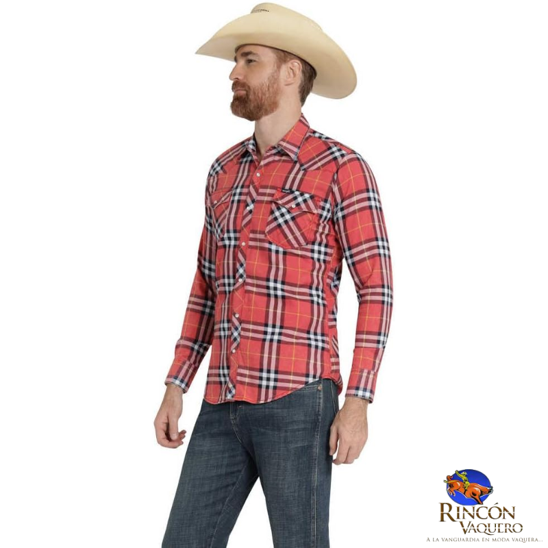 Camisa vaquera Wrangler caballero Slim-fit 444