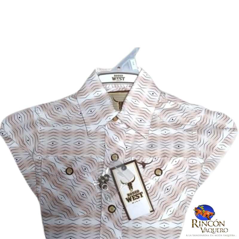 Camisa vaquera Rodeo West para niño