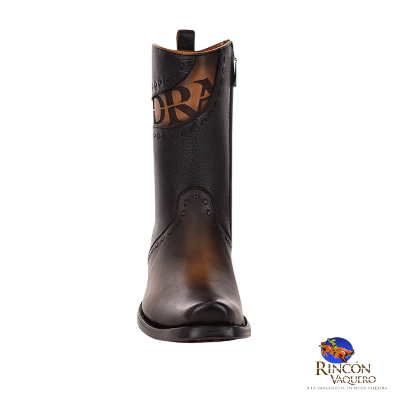 Bota casual en piel genuina para caballero