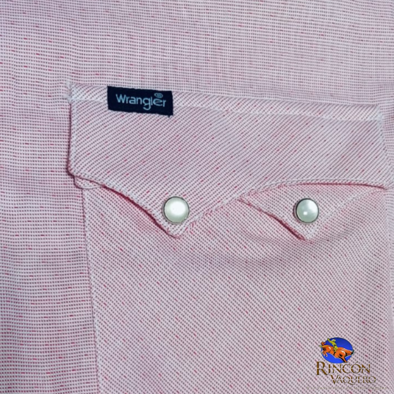 Camisa Vaquera Wrangler caballero Retro Slim Manga Larga 762