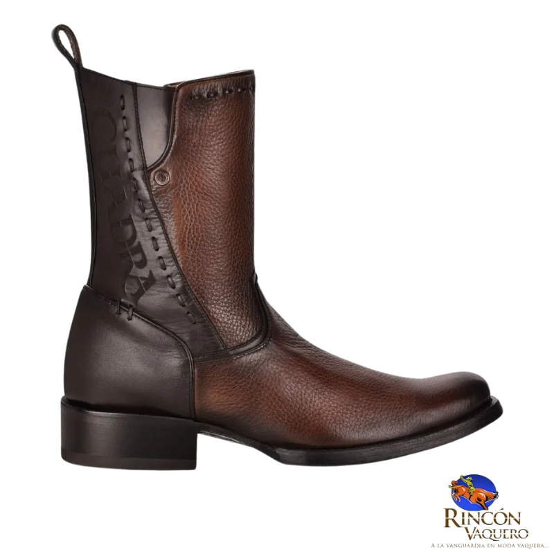 Bota de caballero en piel genuina de venado