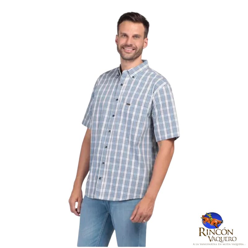 Camisa manga corta para caballero