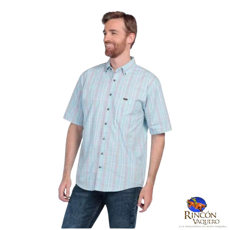 Camisa manga corta para caballero