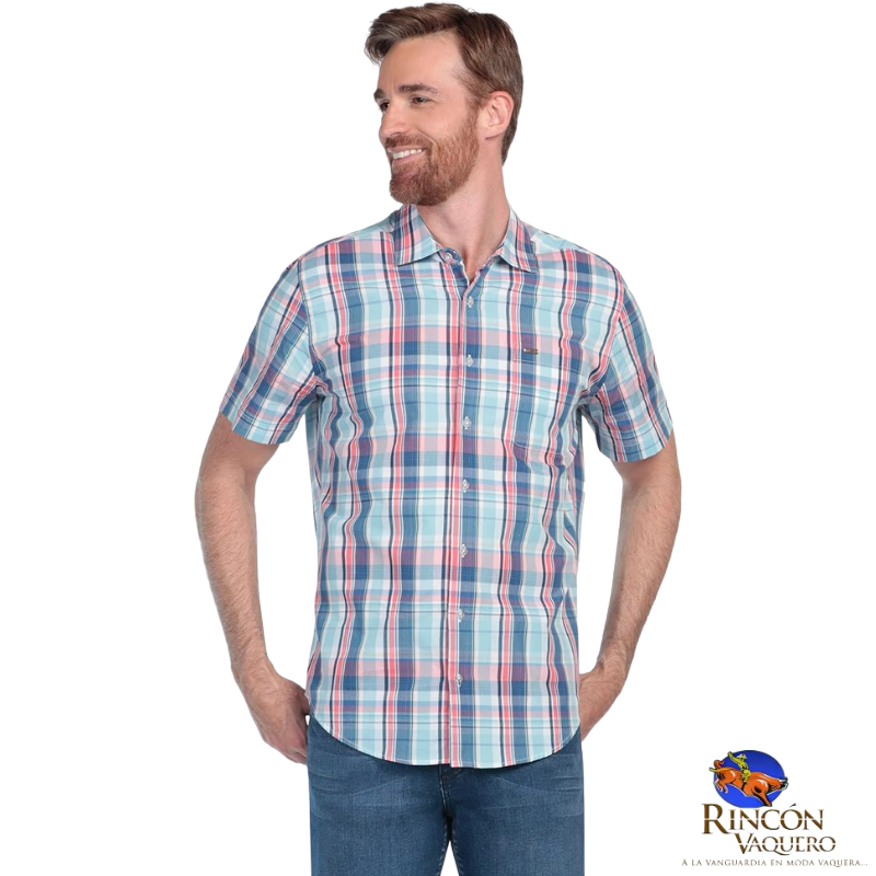 Camisa manga corta para caballero