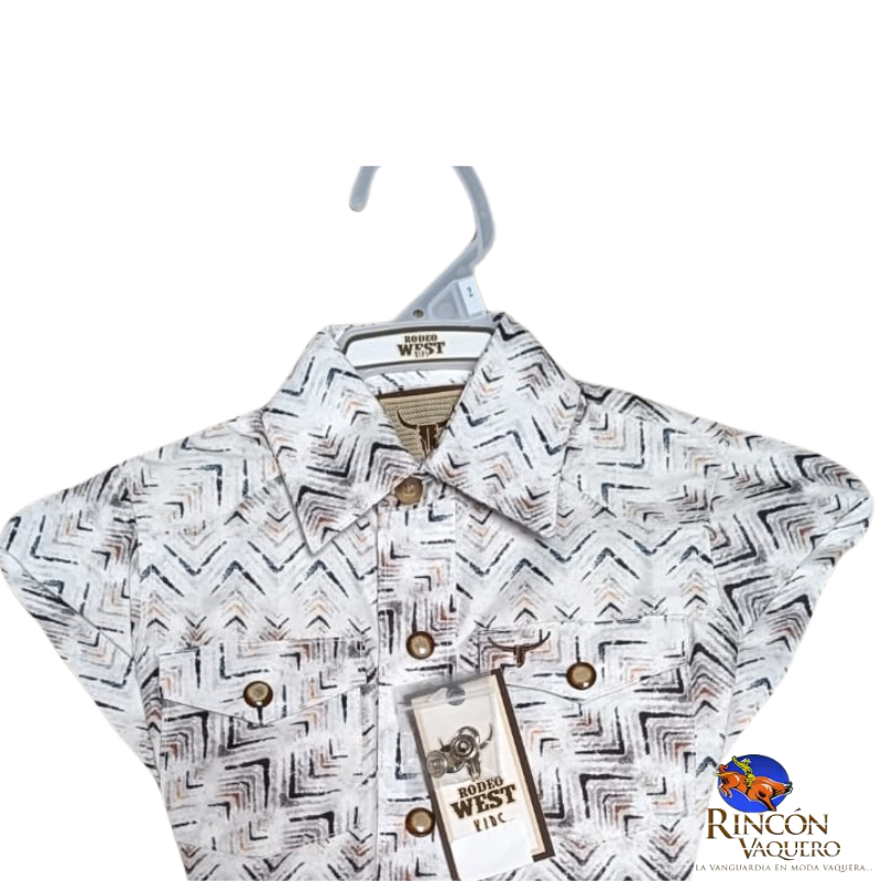 Camisa vaquera Rodeo West para niño