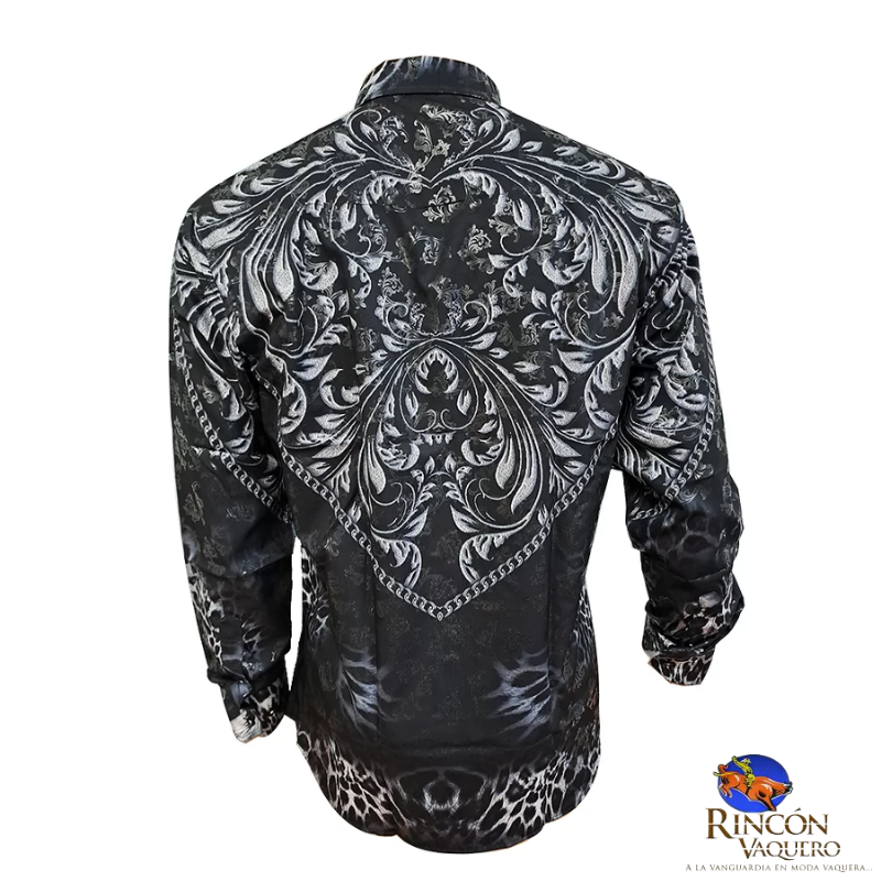 Camisa estampada Vassari para caballero