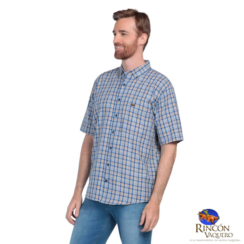 Camisa manga corta para caballero