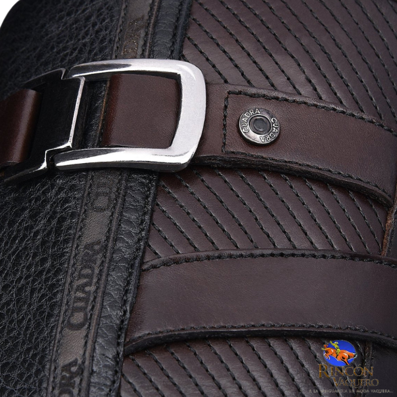 Bota urbana en piel genuina para caballero