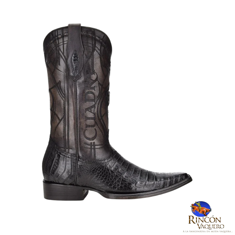 Bota tradicional en piel genuina de fuscus para caballero