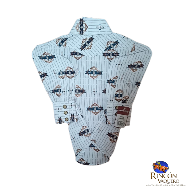 Camisa vaquera Rodeo West para niño