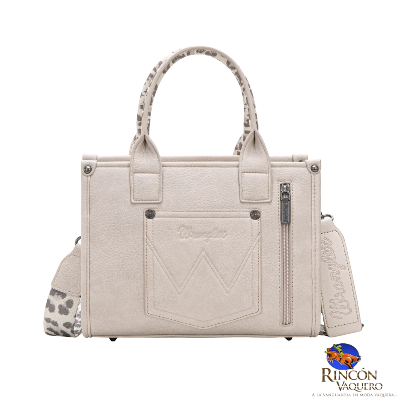 Bolsa Wrangler Animal Print Beige