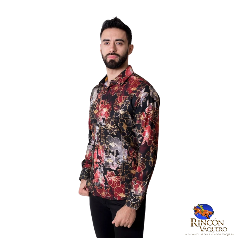 Camisa estampada Vassari para caballero