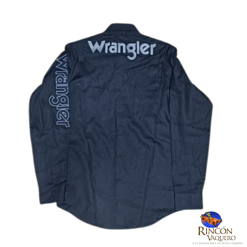 Camisa Vaquera Wrangler caballero 20 Extreme Slim Manga Larga 799