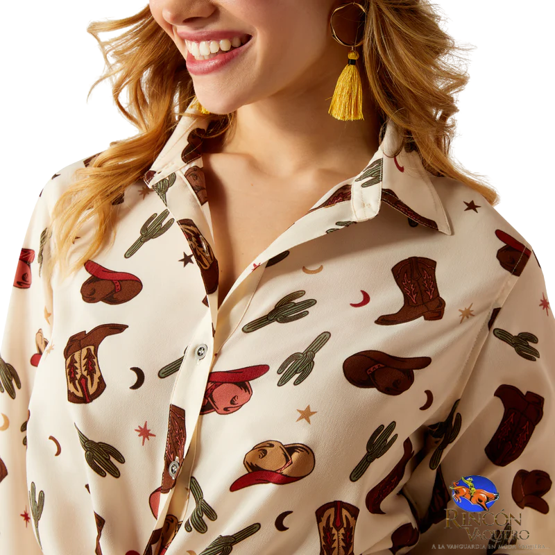 Camisa Ariat para dama