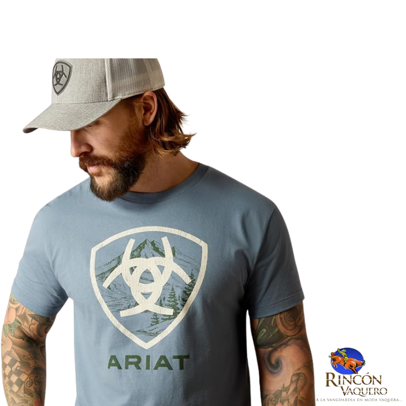 Playera Ariat para caballero