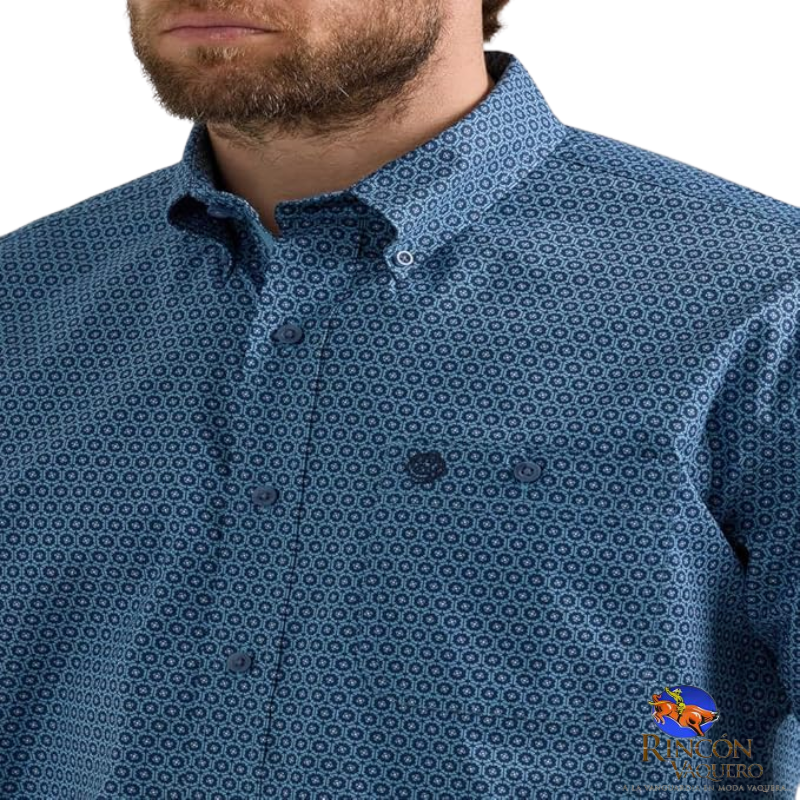 Camisa vaquera Wrangler caballero Slim-fit 538